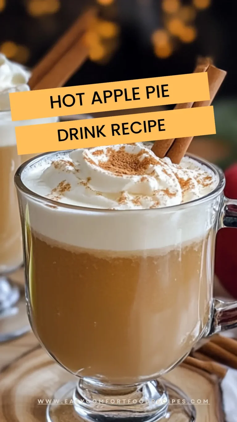 Hot Apple Pie Drink Recipe – Easy Comfort Food Recipes