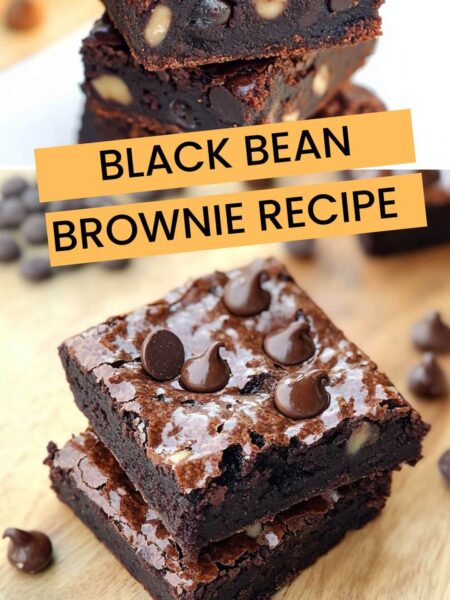 Black Bean Brownie Recipe