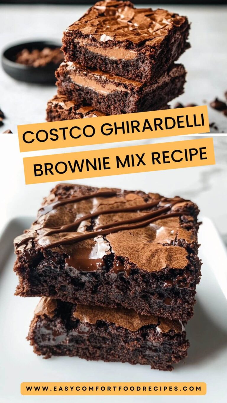 Costco Ghirardelli Brownie Mix Recipe – Easy Comfort Food Recipes