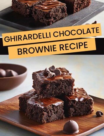 Ghirardelli Chocolate Brownie Recipe
