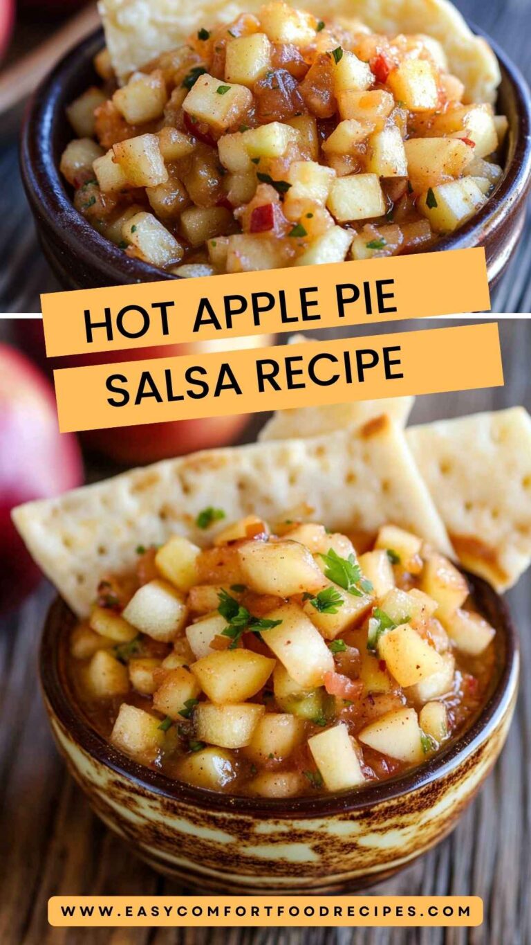 Hot Apple Pie Salsa Recipe – Easy Comfort Food Recipes