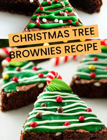 Christmas Tree Brownies Recipe