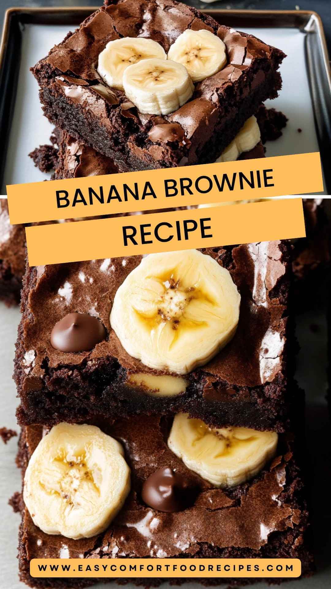 Banana Brownie Recipe – Easy Comfort Food Recipes