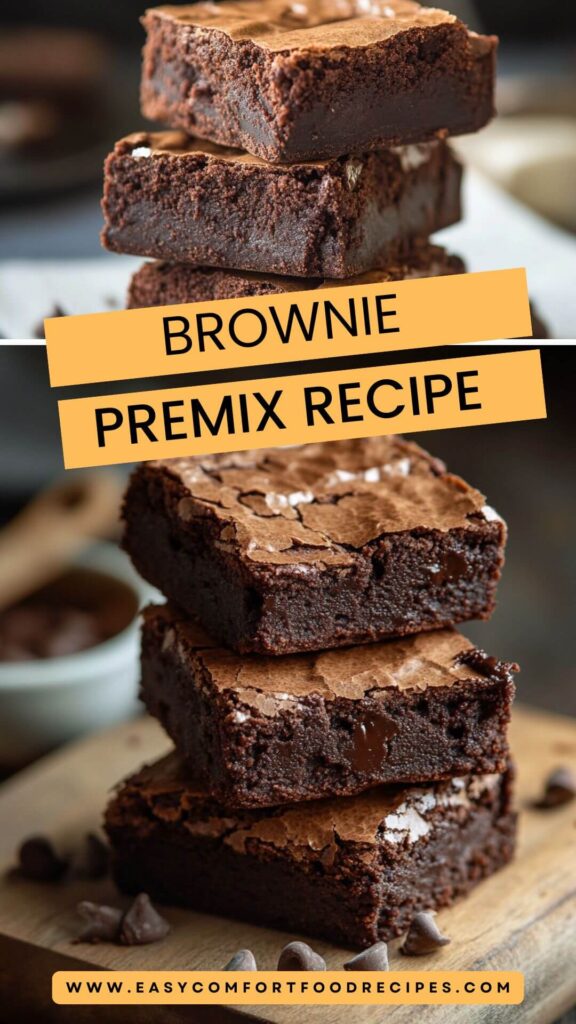 Brownie Premix Recipe