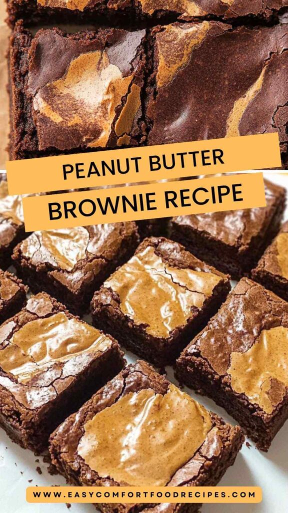 Peanut Butter Brownie Recipe