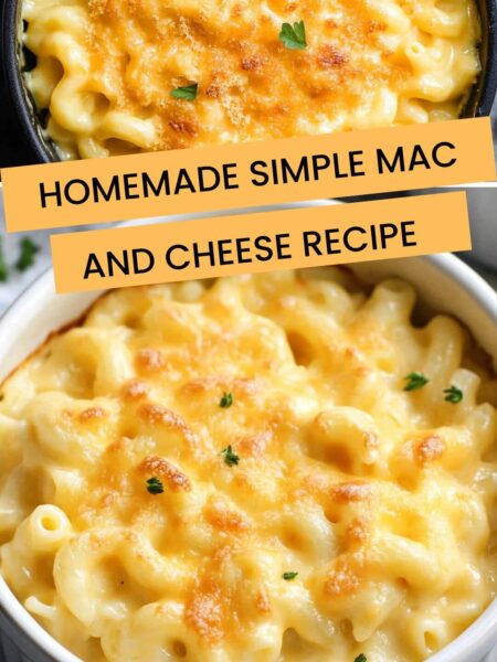 Homemade Simple Mac and Cheese Recipe