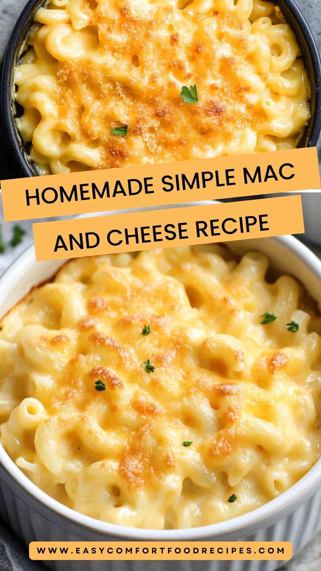 Homemade Simple Mac And Cheese Recipe Easy Comfort Food Recipes Homemade Simple Mac And Cheese Recipe Easy Comfort Food Recipes
