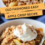 Old Fashioned Easy Apple Crisp Recipe