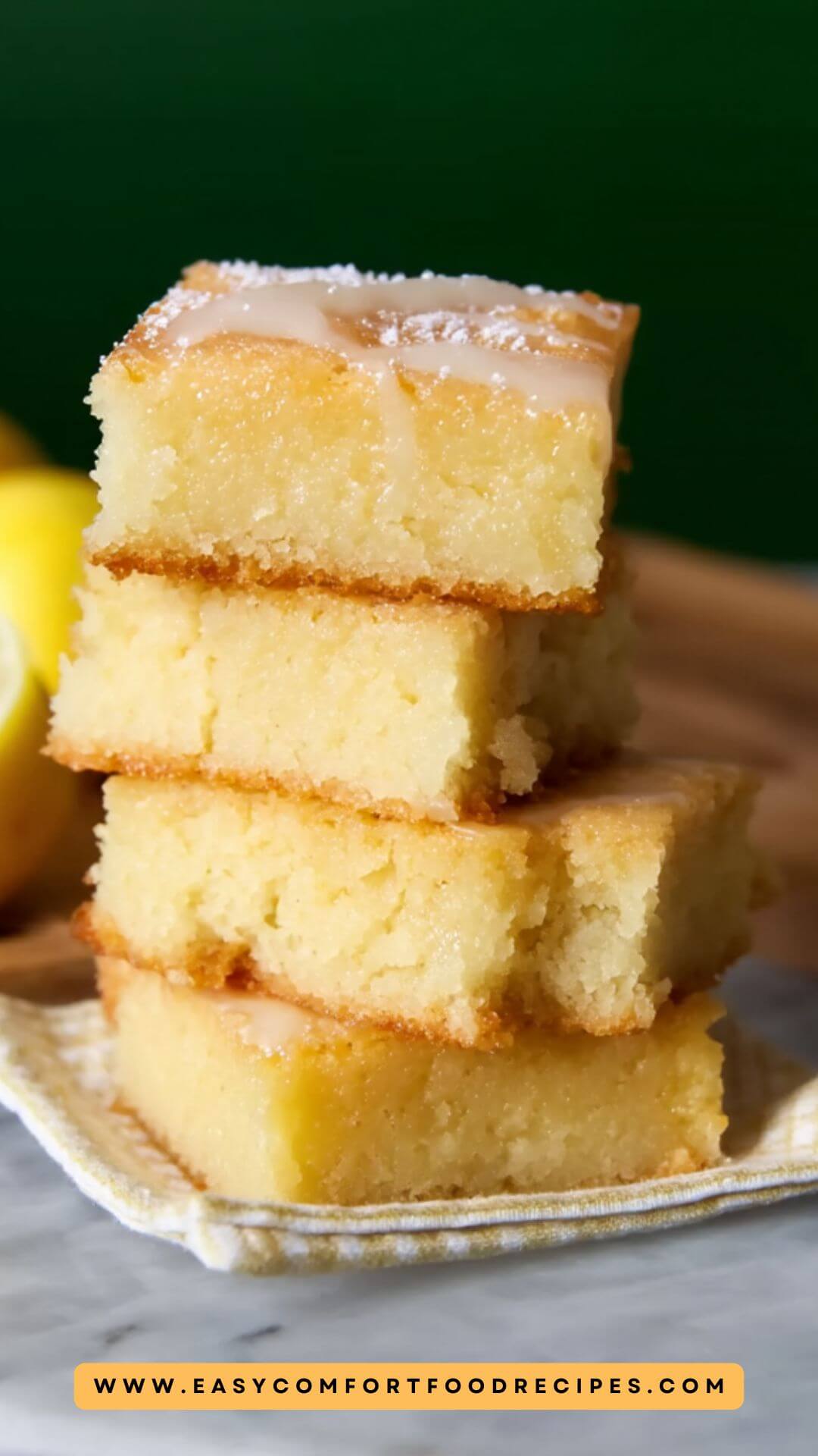 Best Lemon Brownies Recipe