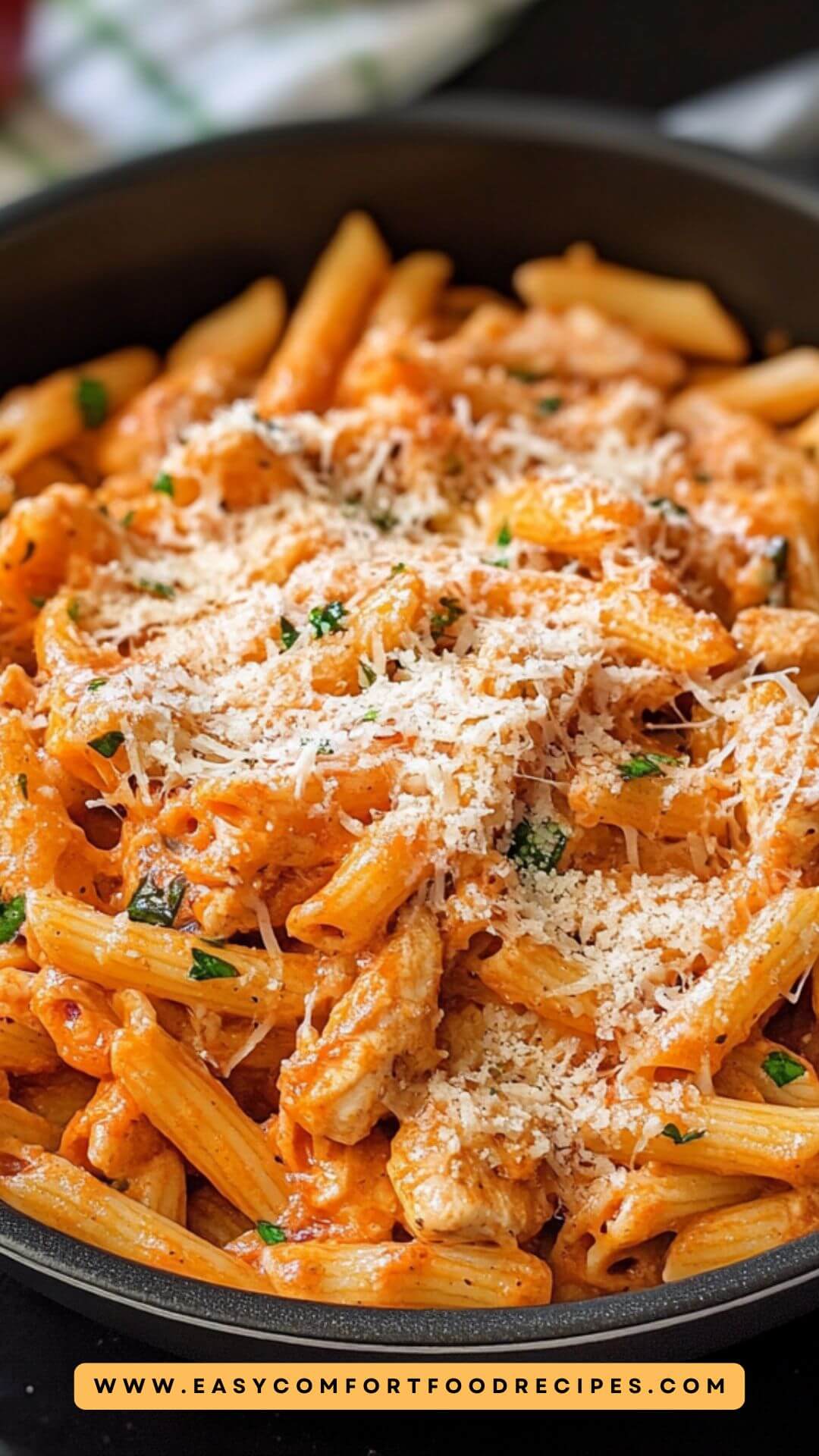 Best One Pot Chicken Parmesan Pasta Recipe