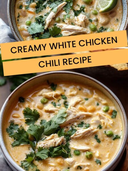 Creamy White Chicken Chili Recipe