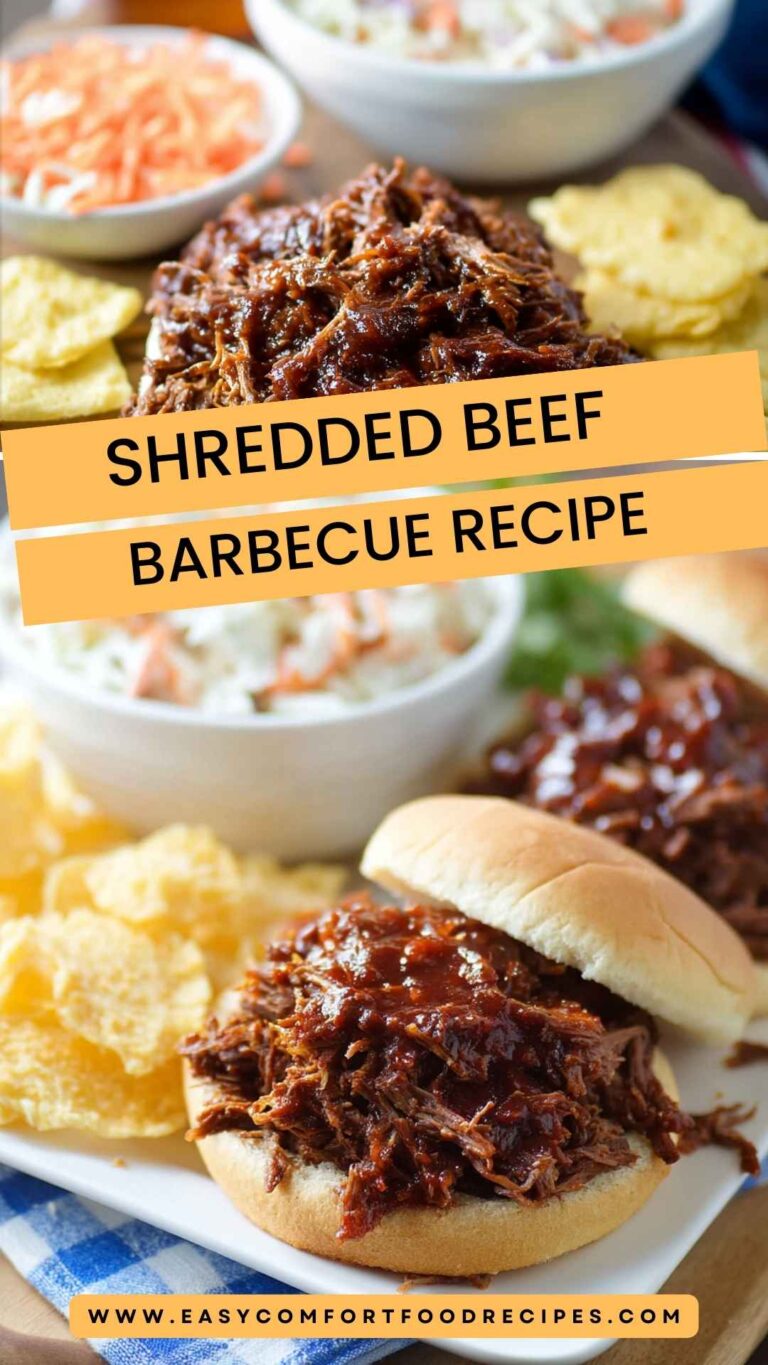 Shredded Beef Barbecue Recipe – Easy Comfort Food Recipes