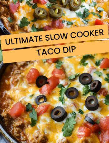 Ultimate Slow Cooker Taco Dip