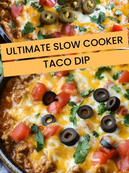 Ultimate Slow Cooker Taco Dip