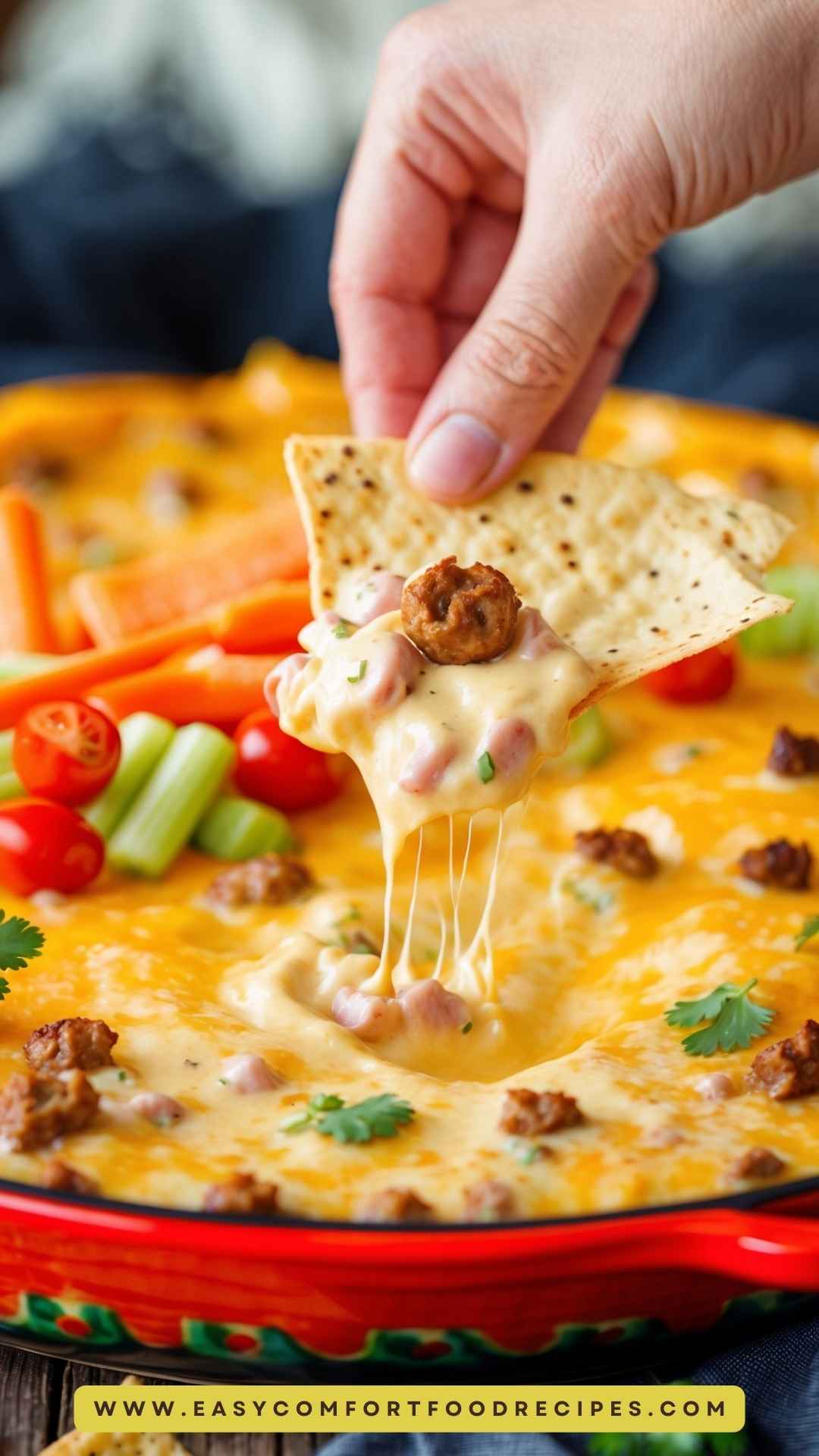 Velveeta Rotel Sausage Dip Copycat Recipe