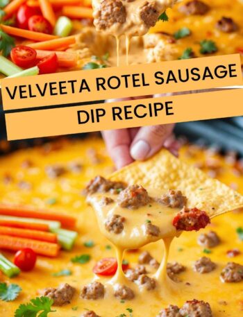 Velveeta Rotel Sausage Dip Recipe