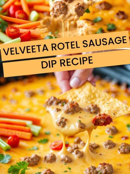 Velveeta Rotel Sausage Dip Recipe