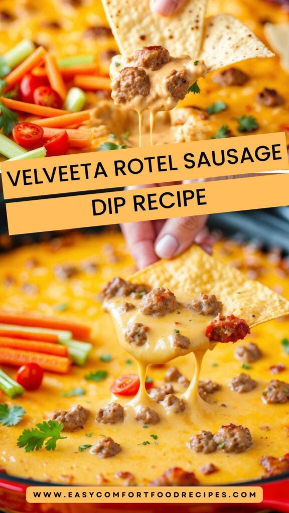 Velveeta Rotel Sausage Dip Recipe