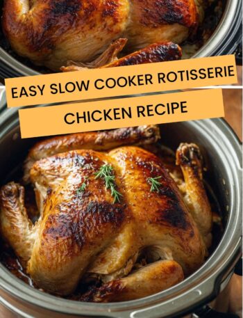 Easy Slow Cooker Rotisserie Chicken Recipe