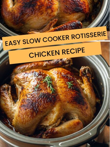 Easy Slow Cooker Rotisserie Chicken Recipe