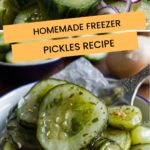 Homemade Freezer Pickles Recipe