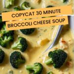 Copycat 30 Minute Broccoli Cheese Soup