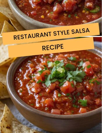 Restaurant Style Salsa Recipe