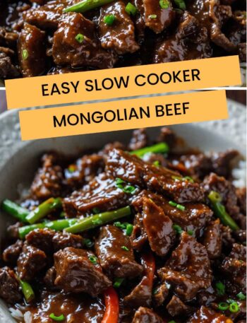 Easy Slow Cooker Mongolian Beef