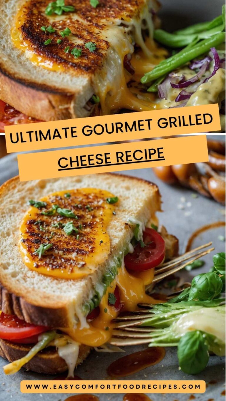 Ultimate Gourmet Grilled Cheese Recipe -Easy Comfort Food Recipes