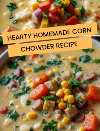 Hearty Homemade Corn Chowder Recipe