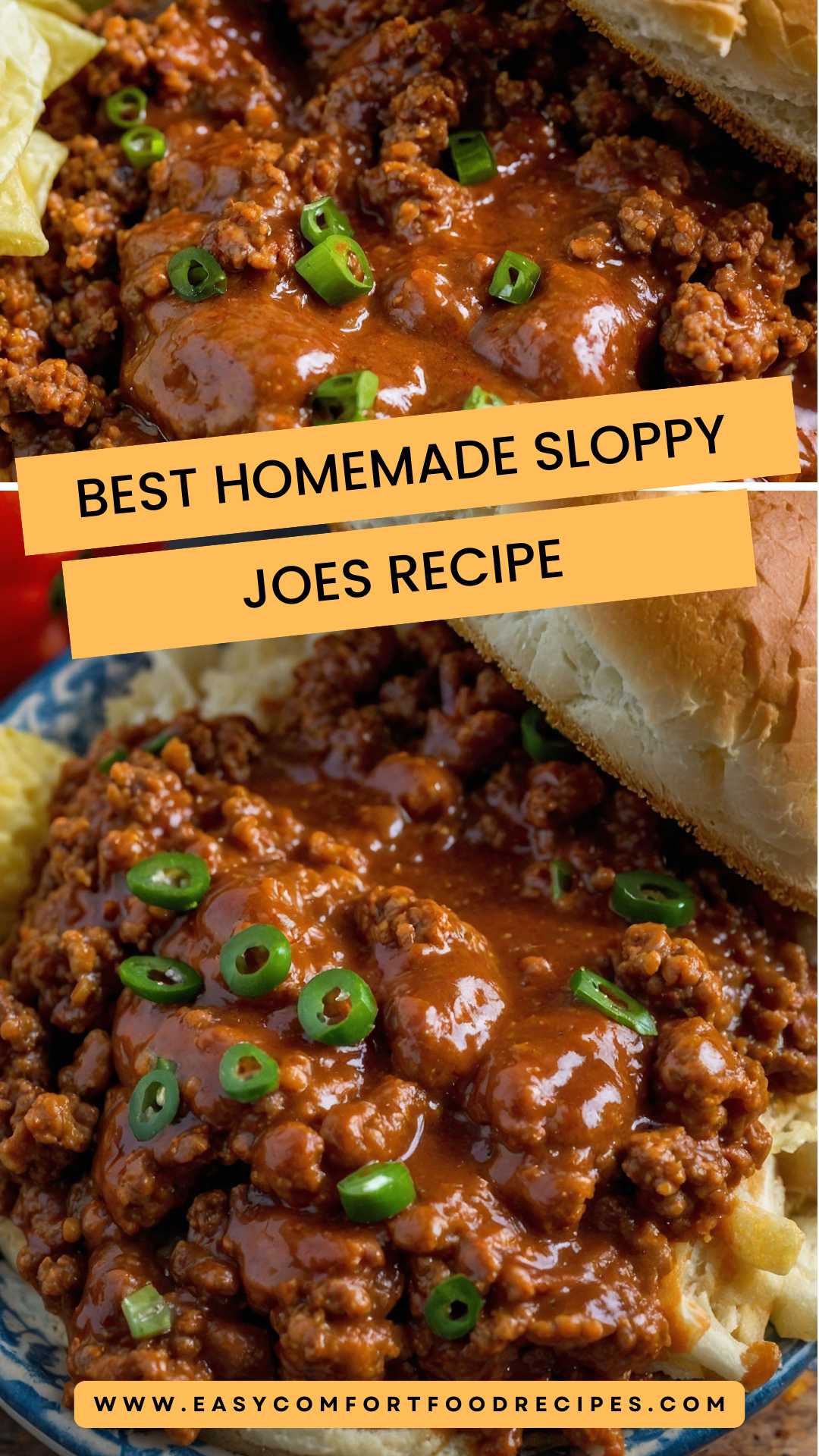 Best Homemade Sloppy Joes Recipe – Easy Comfort Food Recipes