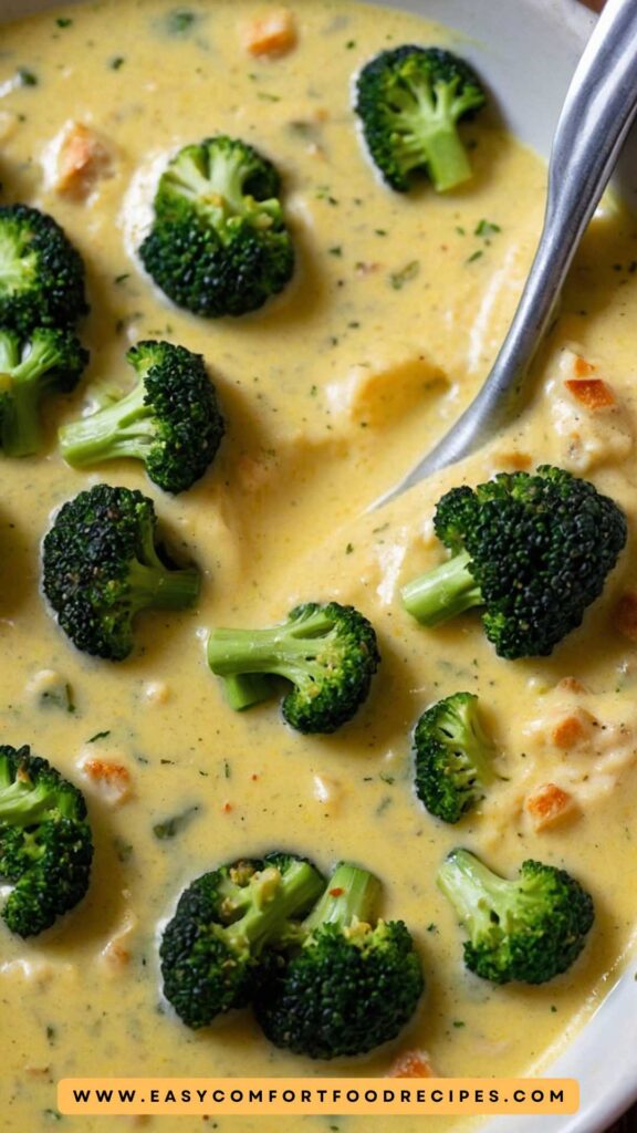 Copycat 30 Minute Broccoli Cheese Soup Recipe