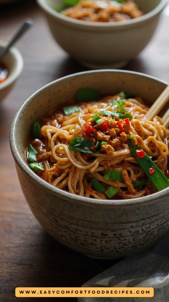 How to make Spicy Thai Noodles Recipe