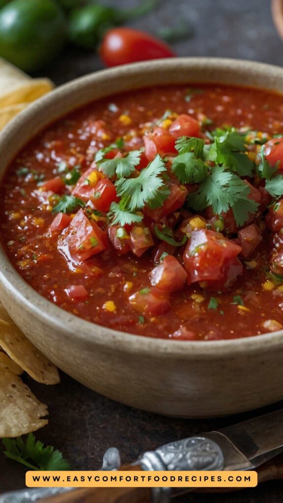 Restaurant Style Salsa