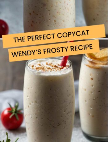The Perfect Copycat Wendy’s Frosty Recipe