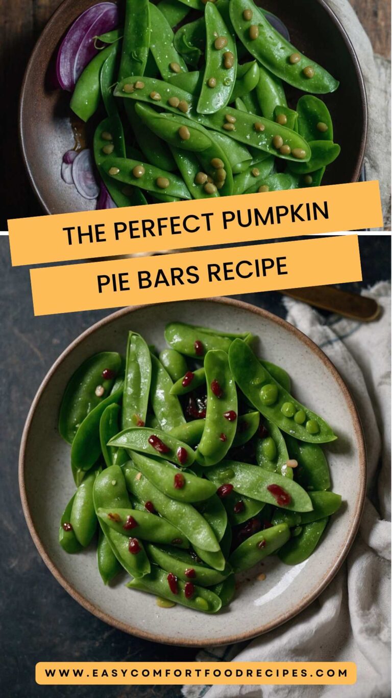 The Perfect Pumpkin Pie Bars Recipe – Easy Comfort Food Recipes