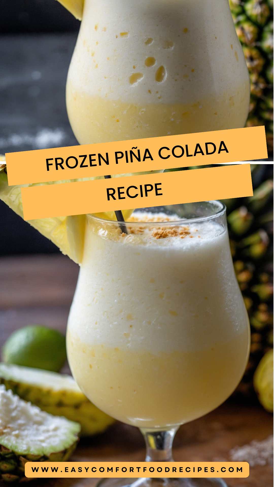 Frozen Piña Colada – Easy Comfort Food Recipes