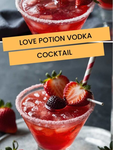 Love Potion Vodka Cocktail