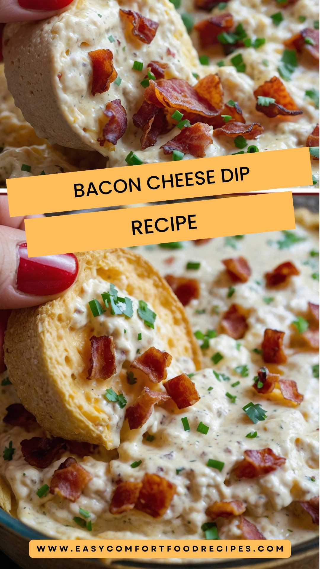 Bacon Cheese Dip Recipe – Easy Comfort Food Recipes