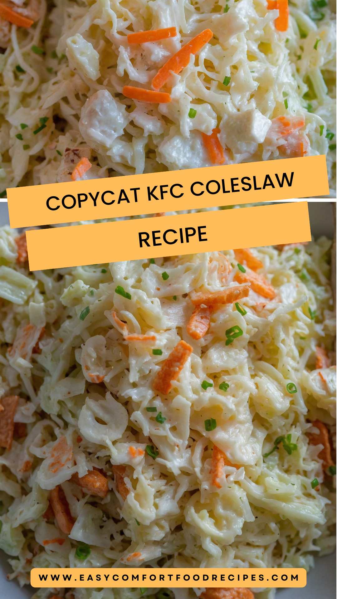 Copycat Kfc Coleslaw Recipe – Easy Comfort Food Recipes