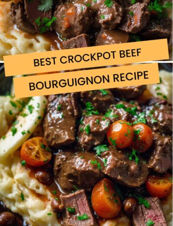 Best Crockpot Beef Bourguignon Recipe