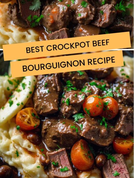 Best Crockpot Beef Bourguignon Recipe