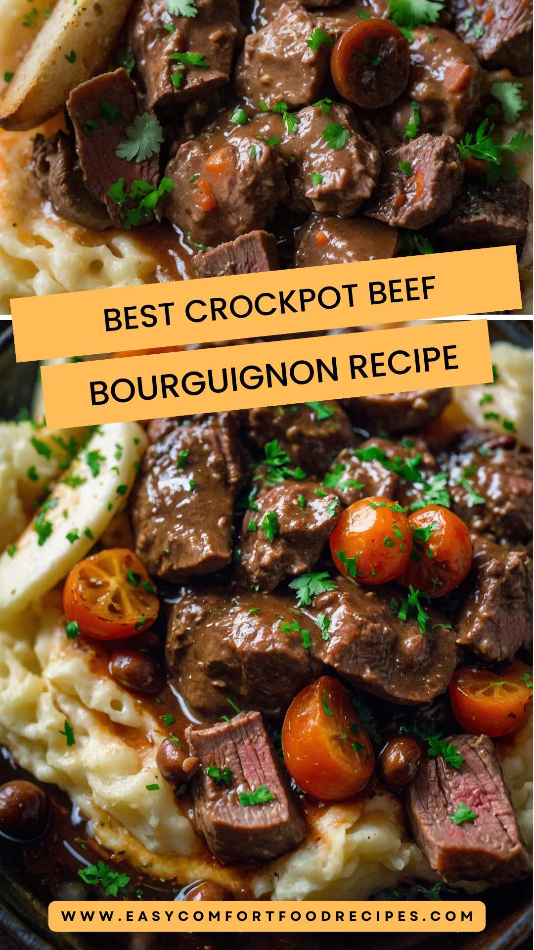 Best Crockpot Beef Bourguignon Recipe – Easy Comfort Food Recipes