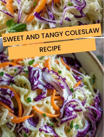 Sweet And Tangy Coleslaw Recipe