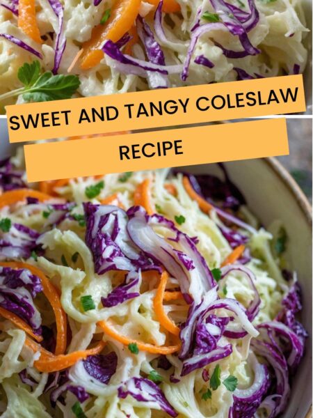 Sweet And Tangy Coleslaw Recipe