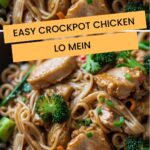 Easy Crockpot Chicken Lo Mein