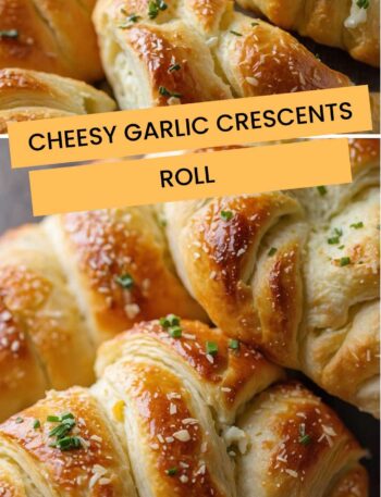 Cheesy Garlic Crescent Rolls