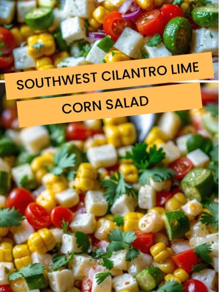 Southwest Cilantro Lime Corn Salad