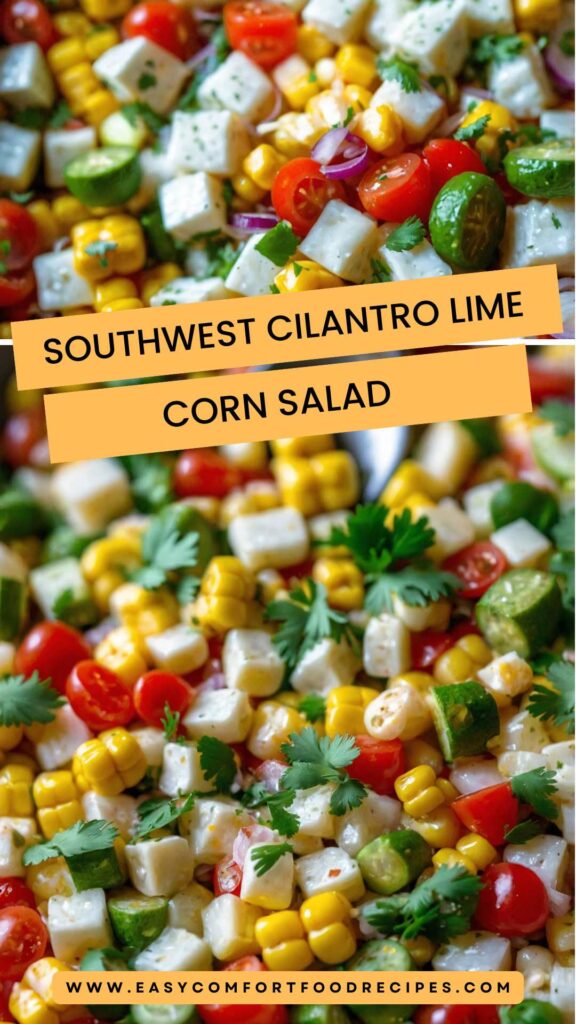 Southwest Cilantro Lime Corn Salad