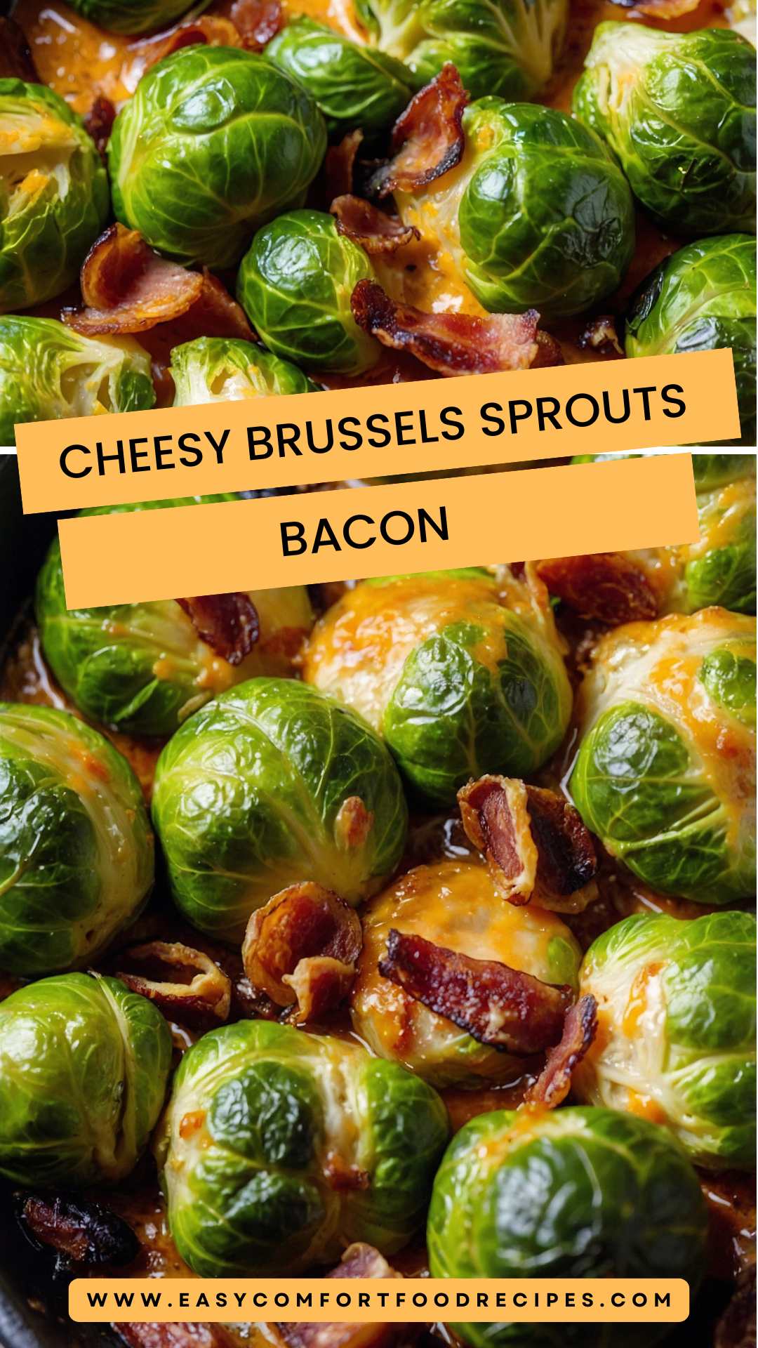 Cheesy Brussels Sprouts Bacon – Easy Comfort Food Recipes